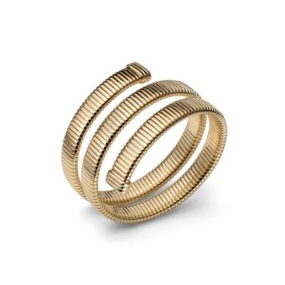 Unoaerre - Bracciale Spirale Tubogas - Dorato