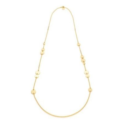 Unoaerre - Collana Lunga Dinamica - Dorata