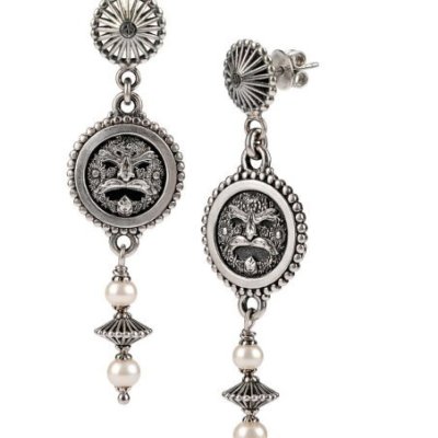 Gerardo Sacco - Orecchini Maschere - Argento 925
