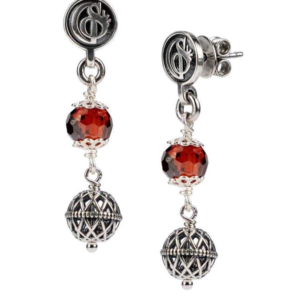 Orecchini In Argento 925 Con Pietre Cubik Zirconia - Gerardo Sacco