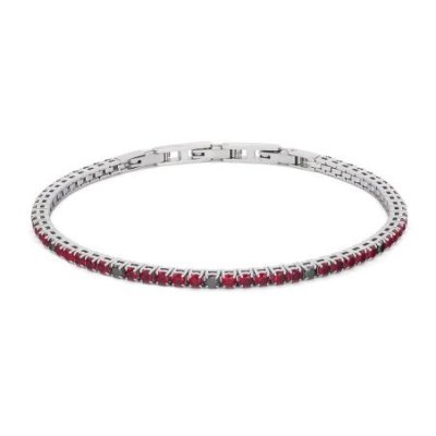 Comete Gioielli - Bracciale Tennis - Acciaio Zirconi