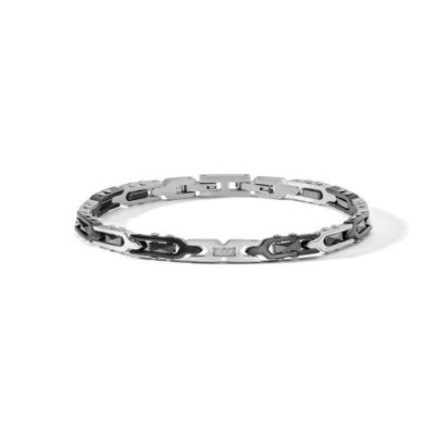 Comete Gioielli - Bracciale Uomo - Acciaio - Diamanti