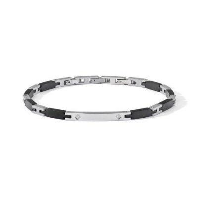 Comete Gioielli - Bracciale Acciaio - Pvd Nero