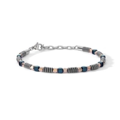 Comete Gioielli - Bracciale In Acciaio - Pvd Blu