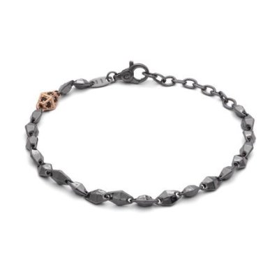 Comete Gioielli - Bracciale Argento - Zirconi Neri