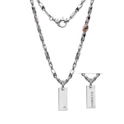 Comete Gioielli - Collana In Argento - Lucido E Rosè