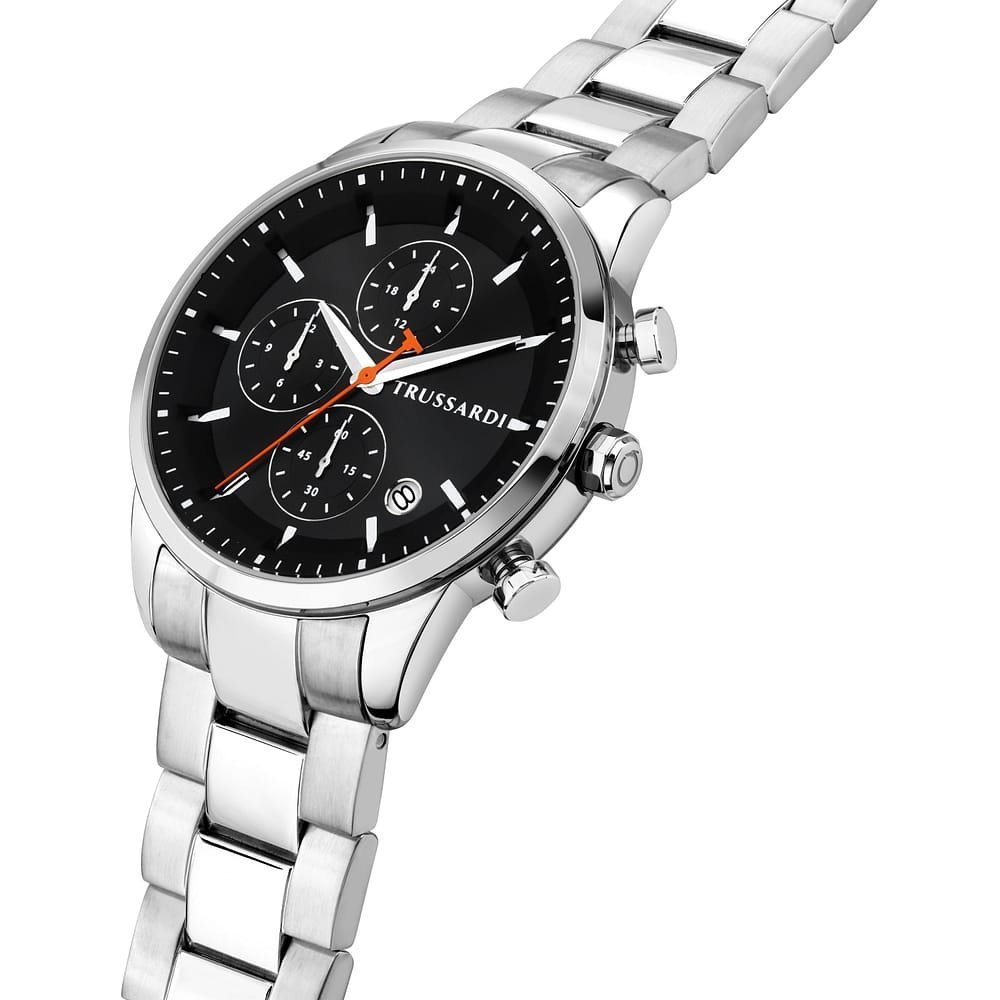 Trussardi - Orologio T-Bridge - Acciaio - Uomo