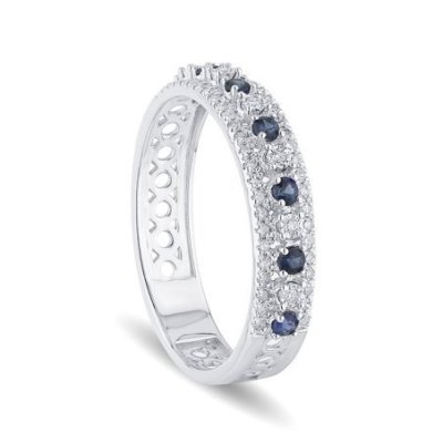 Bliss - Anello Bl Etoile - Oro Bianco - Diamante