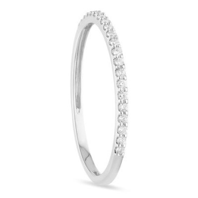 Bliss - Anello In Oro Bianco - Diamante Rotondo