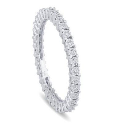 Bliss - Veretta In Oro Bianco - Diamante - 0.16 Carati