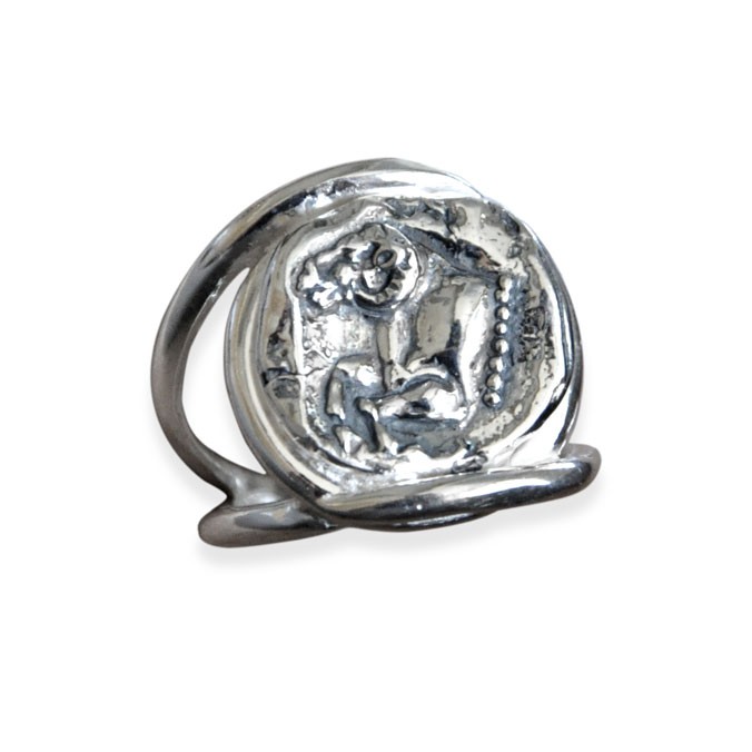 Argento Anello Pesci Gerardo Sacco Anello Zodiaco Pesci In Oro E