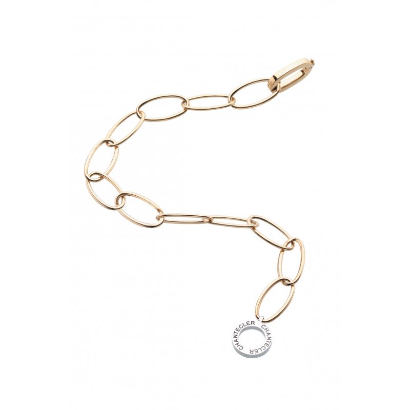 Chantecler - Bracciale In Oro Giallo - Maglia Ovale