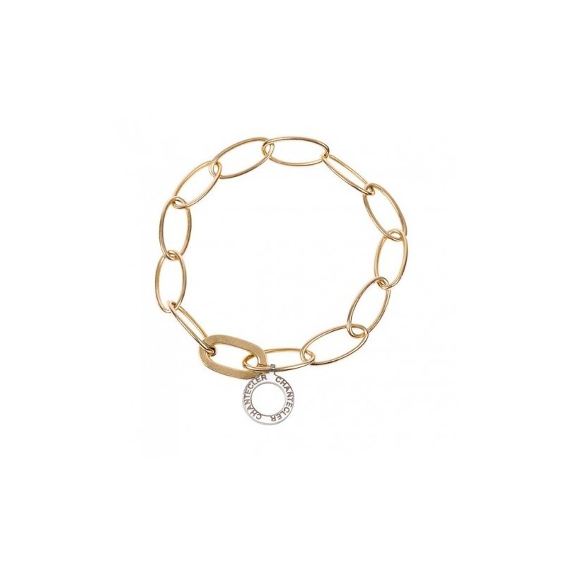 Chantecler - Bracciale In Oro Giallo - Maglia Ovale