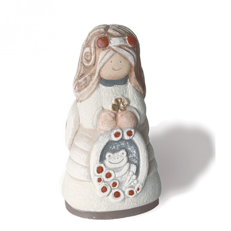 Cartapietra - Figura Fortunella - Rana Rossa - Unisex